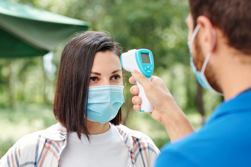 Body temperature check